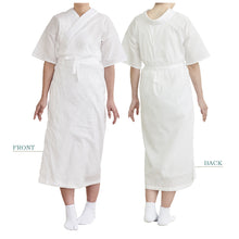 画像をギャラリービューアに読み込む, 【高島ちぢみ 長襦袢スリップ】S・M・L・LLサイズ 肌着/ワンピース肌着/長襦袢/夏用/夏絽/うそつき襦袢/涼しい/単衣袖/礼装用/普段用/洒落用/日本製/お稽古/婦人用/人気商品/和装/着物/送料無料 【WK】25183