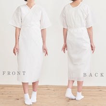 画像をギャラリービューアに読み込む, 【ゆかた下スリップ(打合せ)】S・M・L・LLサイズ 浴衣/浴衣スリップ/ゆかたスリップ/浴衣下/肌着/ワンピース肌着/長襦袢/夏用/夏絽/うそつき襦袢/涼しい/単衣袖/礼装用/普段用/洒落用/綿/日本製/お稽古/婦人用/人気商品/和装/着物/送料無料 【WK】003520