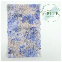 画像をギャラリービューアに読み込む, レース半衿 ボタニカル 全3色 レッド グリーン ブルー 花柄 花 レース 透ける 大人 かわいい おしゃれ 小紋 街着 洗える 半えり 春夏秋冬 着付け 和装小物