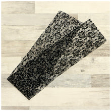 画像をギャラリービューアに読み込む, レース半衿 ヒョウ柄 全3色 ホワイト ベージュ ブラック アニマル 花びら 大人 かわいい おしゃれ 小紋 街着 洗える 半えり 和装小物