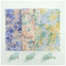 画像をギャラリービューアに読み込む, レース半衿 ボタニカル 全3色 レッド グリーン ブルー 花柄 花 レース 透ける 大人 かわいい おしゃれ 小紋 街着 洗える 半えり 春夏秋冬 着付け 和装小物