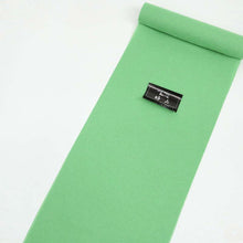 画像をギャラリービューアに読み込む, 夏着物 反物 グリーン 色無地 市田ひろみ 好み 洗える 縦絽 紬 お稽古 おでかけ カジュアル 反G4-28