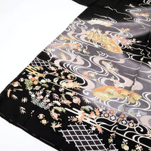 画像をギャラリービューアに読み込む, 仮絵羽 訪問着 吉祥文 流水古典柄 丹後ちりめん フォーマル 略礼装 きもの 袷正絹着物 HB3-17