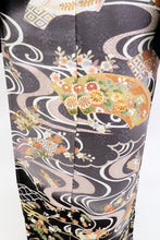 画像をギャラリービューアに読み込む, 仮絵羽 訪問着 吉祥文 流水古典柄 丹後ちりめん フォーマル 略礼装 きもの 袷正絹着物 HB3-17