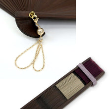 画像をギャラリービューアに読み込む, バイカラー扇子 無地 全3色 レディース チャーム付き ボンボンヌ シルク扇子 山二 ネイビー レッド ワイン 扇子単品 和小物 うちわ 和装 母の日 誕生日 プレゼント ギフト 着物 浴衣 和雑貨 和装小物 K22-17