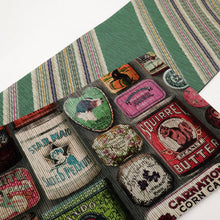 画像をギャラリービューアに読み込む, 【新品】『召しませ花』半幅帯 リバーシブル ヴィンテージ 墨×緑 カジュアル きもの 和装 BG2-11