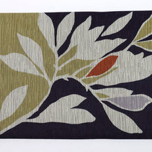 画像をギャラリービューアに読み込む, 【新品】『召しませ花』半幅帯 リバーシブル モロッカン×花葉 深赤 カジュアル きもの 和装 BP10-6