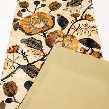 画像をギャラリービューアに読み込む, 【新品】夏袋帯 お仕立て上り『夏牛首帯』白山工房 カジュアル 濃淡オレンジ 長さ480cm 帯巾31cm 正絹 FY6-13