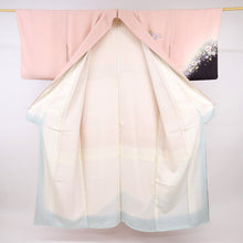 画像をギャラリービューアに読み込む, 【中古】長尺 訪問着 華やぎの辻が花模様 ピンク色 身丈164.5cm 裄丈69cm 袷正絹着物 HM2-14