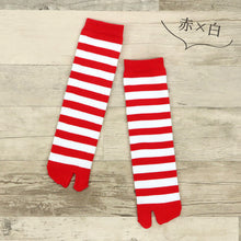画像をギャラリービューアに読み込む, ボーダー足袋っくす 黒 赤 男女兼用 フリーサイズ 履きやすい ストレッチ こども 靴下 ボーイズ ガールズ たび 着物 和装 着付け 七五三 お正月 ひな祭り こどもの日 レディース 和装小物 K21-36