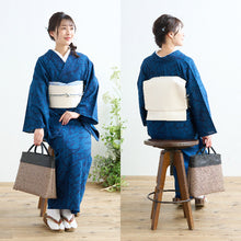 画像をギャラリービューアに読み込む, 【布と藤のバッグ】 カゴバッグ おしゃれ 天然素材 藤 内布付き ポケット 普段使い オールシーズン きものギャラリー凛 バック 浴衣 着物 洋服 和装小物