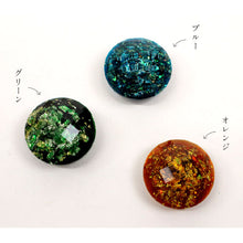 画像をギャラリービューアに読み込む, 【ストーン帯留め 全3色】 帯飾り 三分紐 ハンドメイド 宝石風 立体カット 金箔入 ラメ入り 夏着物 浴衣 カジュアル 帯どめ おびどめ 和装小物 日本製 大人 上品 かわいい