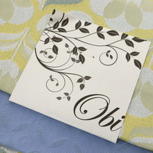 画像をギャラリービューアに読み込む, フラワー 半幅帯 北欧テイスト 全3柄 リバーシブル チェック模様 長さ4m モダン おしゃれ 小袋帯 半巾帯 ポリエステル100%