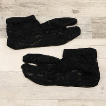 画像をギャラリービューアに読み込む, ストレッチ フラワーレース足袋 22cm ~ 25cm フリーサイズ ホワイト ブラック 足袋ソックス 口ゴム おしゃれ 草花 着物 小紋 浴衣 お出かけ パーティー レディース 女性向け 和装小物 K24-40