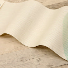 画像をギャラリービューアに読み込む, 【新品】 半幅帯 『おび工房』手織細帯 ネコ ホワイト 長さ400cm 帯巾17.5cm 正絹 半巾帯 K24-59