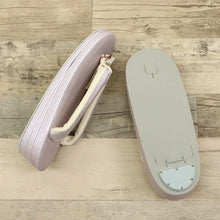 画像をギャラリービューアに読み込む, 大原商店 綿草履 全5色 Mサイズ M&Lサイズ フリーサイズ 23.0~24.5cm シンプル 洒落草履 レディース ブルー パープル ピンク ベージュ ブラウン コットン おしゃれ モダン パールカラー ワンサイズ ぞうり 女性 女物 和服履物 小紋 紬 着物 和装小物 k24-61