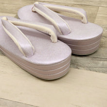 画像をギャラリービューアに読み込む, 大原商店 綿草履 全5色 Mサイズ M&Lサイズ フリーサイズ 23.0~24.5cm シンプル 洒落草履 レディース ブルー パープル ピンク ベージュ ブラウン コットン おしゃれ モダン パールカラー ワンサイズ ぞうり 女性 女物 和服履物 小紋 紬 着物 和装小物 k24-61