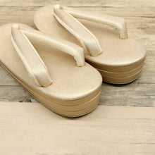 画像をギャラリービューアに読み込む, 大原商店 綿草履 全5色 Mサイズ M&Lサイズ フリーサイズ 23.0~24.5cm シンプル 洒落草履 レディース ブルー パープル ピンク ベージュ ブラウン コットン おしゃれ モダン パールカラー ワンサイズ ぞうり 女性 女物 和服履物 小紋 紬 着物 和装小物 k24-61