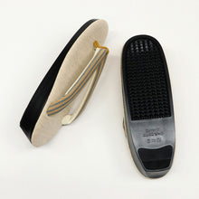 画像をギャラリービューアに読み込む, 亜麻草履 全2種 フリーサイズ 23.0~24.5cm シンプル 洒落草履 ウレタン草履 表面樹脂加工済み 吸水速乾 レディース ブルー イエロー ベージュ おしゃれ ワンサイズ ぞうり 女性 女物 和服履物 小紋 紬 着物 和装小物