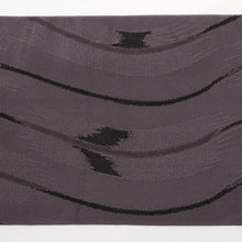 画像をギャラリービューアに読み込む, 新品 半幅帯 『oluza』葡萄唐草 波矢絣 ブラック リバーシブル 長さ440cm 帯巾16.5cm ポリエステル 半巾帯 細帯 和装小物 きもの カジュアル 街着 お稽古着 普段着物 洗濯OK 浴衣 小紋