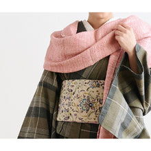 画像をギャラリービューアに読み込む, 真綿まとうショール 『無地』 老舗ブランド 奥順謹製 結城紬 2024年 高級 大判 ショール ストール 絹100% 和装 洋装 着物 小紋 訪問着 着付け 羽織 着物コート 着物防寒 春 夏 秋 冬 通年 着物ショール 道中着 和装小物 プレゼント 誕生日 敬老 クリスマス【IT】K24-78