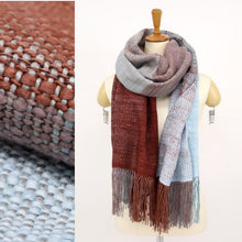 画像をギャラリービューアに読み込む, 真綿まとうショール 『グラデーション』 老舗ブランド 奥順謹製 結城紬 2024年 高級 大判 ショール ストール 絹100% 和装 洋装 着物 小紋 訪問着 着付け 羽織 着物コート 着物防寒 春 夏 秋 冬 通年 着物ショール 道中着 和装小物 プレゼント 誕生日 敬老 クリスマス【IT】K24-79