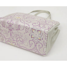 画像をギャラリービューアに読み込む, 【和装バッグ 西陣帯地 幅広タイプ】 全4色 万里小路 京都 フォーマル かばん モダン マチ大きめ 日本製 上品 ホワイト ゴールド パープル 着物 お稽古 卒業式 入学式 結婚式 トートバッグ サブバッグ バック 手提げ 着付け道具 和装小物