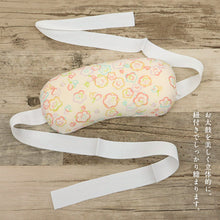 画像をギャラリービューアに読み込む, 【 ソフト 帯まくら 紐付き】カラフル梅柄 日本製 ベージュ 梅づくし レトロ 帯枕 柄付き 着付け初心者 着物まくら 晴れの日 お太鼓結び 礼装 おしゃれ 便利小物 着付小物 和装小物