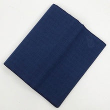 画像をギャラリービューアに読み込む, 洗える着物 阿波しじら【群青に無地格子】No,306 女性用 13m しじら織 反物 夏着物 単衣着物 ゆかた 木綿 フルオーダー お仕立て 普段着 湯通し済み 着付け 着物 浴衣 和装 レディース 家庭洗濯可