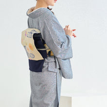 画像をギャラリービューアに読み込む, 洗える着物 阿波しじら無地【紺青】13m 女性用 しじら織 夏着物 ゆかた 木綿 フルオーダー お仕立て 普段着 湯通し済み 着付け 着物 浴衣 和装 日本製 レディース