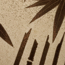 画像をギャラリービューアに読み込む, 【未使用品】長尺『撫松庵』洗える♪単衣着物 カジュアル 付下げ 竹縞に雀 身丈166.5cm 裄丈68cm 化繊 SC9-2