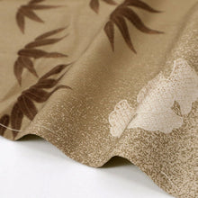 画像をギャラリービューアに読み込む, 【未使用品】長尺『撫松庵』洗える♪単衣着物 カジュアル 付下げ 竹縞に雀 身丈166.5cm 裄丈68cm 化繊 SC9-2