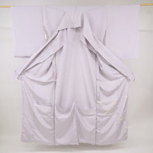 画像をギャラリービューアに読み込む, 【仮絵羽】色留袖 重ね菱に華やぎの唐花模様 フォーマル 準礼装 パープル 紫 和装 袷正絹着物 SP12-8