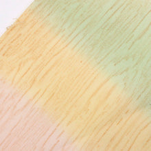 画像をギャラリービューアに読み込む, 【仮絵羽】付下げ 作家物 木目にはんなりぼかし 洗柿色 フォーマル 略礼装 和装 袷正絹着物 SY4-1