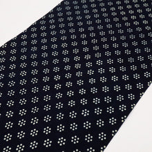 画像をギャラリービューアに読み込む, 印花布 反物 型染め花模様 中国藍染 濃紺 長さ10.1m 反巾37.5cm カジュアル お仕立て可 和装 きもの 木綿着物 反24-291