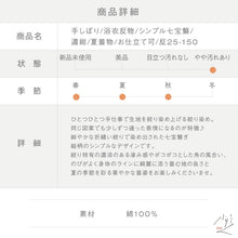 画像をギャラリービューアに読み込む, 手しぼり 浴衣反物 シンプル七宝繋 濃紺 カジュアル 木綿 夏着物 お仕立て可 和装 絞り きもの 反25-150