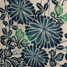 画像をギャラリービューアに読み込む, 浴衣反物『天洋からむし』綿紬 秋草菊萩模様 木綿 夏着物 反巾37.5cm カジュアル 普段着 お仕立て可 反25-167