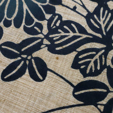 画像をギャラリービューアに読み込む, 浴衣反物『天洋からむし』綿紬 秋草菊萩模様 木綿 夏着物 反巾37.5cm カジュアル 普段着 お仕立て可 反25-167