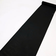 画像をギャラリービューアに読み込む, 夏物 絽 薄羽織 反物 羽尺 塵除け薄コートにも♪黒 夏着物 長さ1080cm 反巾38.5cm カジュアル 反25-52