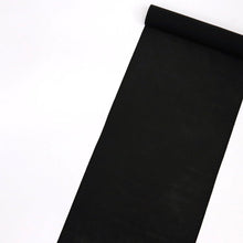 画像をギャラリービューアに読み込む, 夏物 絽 薄羽織 反物 羽尺 塵除け薄コートにも♪黒 夏着物 長さ1080cm 反巾38.5cm カジュアル 反25-52