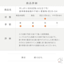画像をギャラリービューアに読み込む, 手しぼり 浴衣反物 唐草模様総鹿の子絞り 紺 木綿 カジュアル 夏着物 お仕立て可 和装 絞り きもの 反25-54