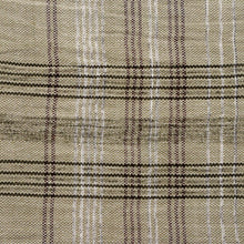 画像をギャラリービューアに読み込む, 【新品】 綿麻 反物 キングサイズ『風凜館』格子柄 グレージュ 麻55% 綿45% 長さ12m以上 反巾39.5cm 日本製 夏着物 きもの 和装 反Y3-10