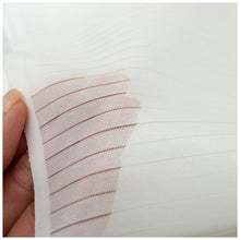 画像をギャラリービューアに読み込む, 東レ シルック衿裏 衿うら 夏 絽 白 ポリエステル 裏地 夏着物 単衣 ひとえ 浴衣 和裁 着物仕立て 和装小物　【IT】
