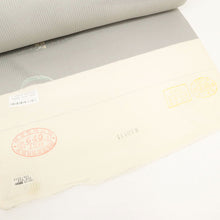 画像をギャラリービューアに読み込む, 【古反】反物『縦絽』シンプル 花丸に雪芝 夏着物 竪絽 単衣 カジュアル 普段着 お仕立て可能 正絹 きもの 和装 反23-24
