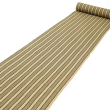 画像をギャラリービューアに読み込む, 【古反】反物 丹後 『綿ちりめん』 【きはる】 縞模様 カジュアル 普段着 ベージュ 木綿着物 きもの 和装 反23-65
