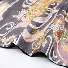 画像をギャラリービューアに読み込む, 仮絵羽 訪問着 吉祥文 流水古典柄 丹後ちりめん フォーマル 略礼装 きもの 袷正絹着物 HB3-17
