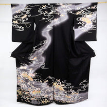画像をギャラリービューアに読み込む, 仮絵羽 訪問着 吉祥文 流水古典柄 丹後ちりめん フォーマル 略礼装 きもの 袷正絹着物 HB3-17
