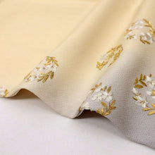 画像をギャラリービューアに読み込む, 【中古】長尺 極上刺繍 訪問着 四季の花草の丸 背紋有 身丈167cm 裄丈67cm lsize トールサイズ 仕立て上がり 袷正絹着物 HY11-12
