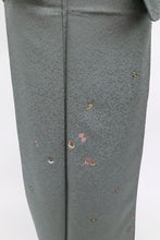 画像をギャラリービューアに読み込む, 【中古】特選 付下げ 刺繍 小さな宝尽くし 濃灰色グレー セミフォーマル 身丈159cm 裄丈62.5cm 袷正絹着物 msize SG1-6
