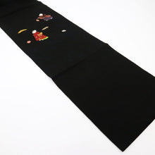 画像をギャラリービューアに読み込む, 【中古】付下げ＋帯セット 刺繍 きつねの嫁入り松竹梅 黄土 身丈159cm 裄丈67.5cm 袷正絹着物 msize SY2-4
